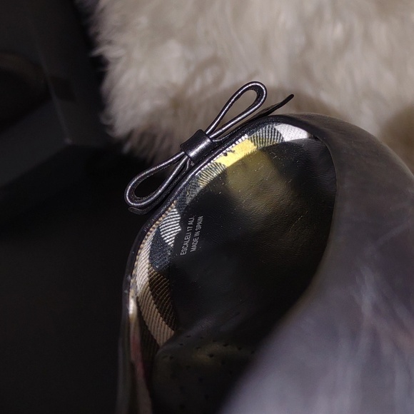 Burberry Black Flats Bow Detail size EU 35 - Picture 13 of 15